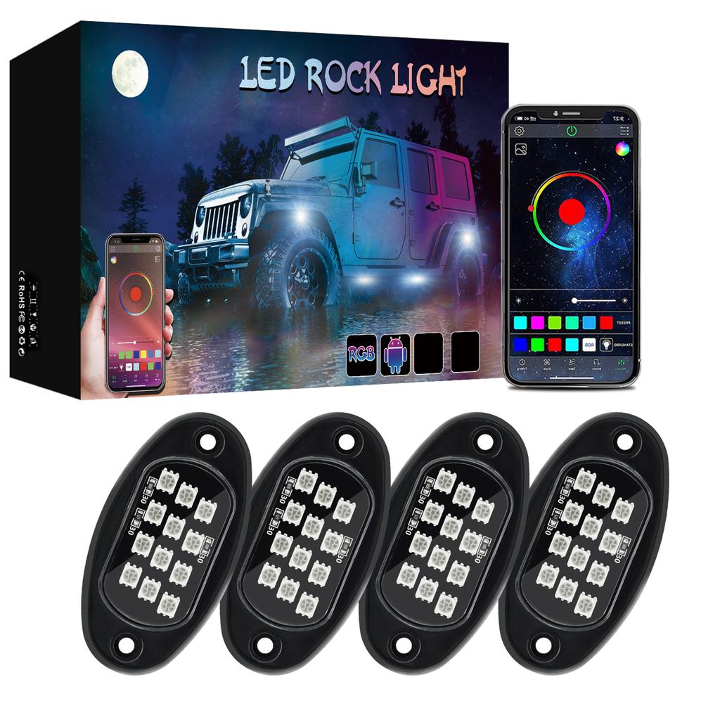 Industrial Grade Multicolor Underglow Lights Vibrant Lights Colorful Lights Changing for Unique Vehicle Decoration