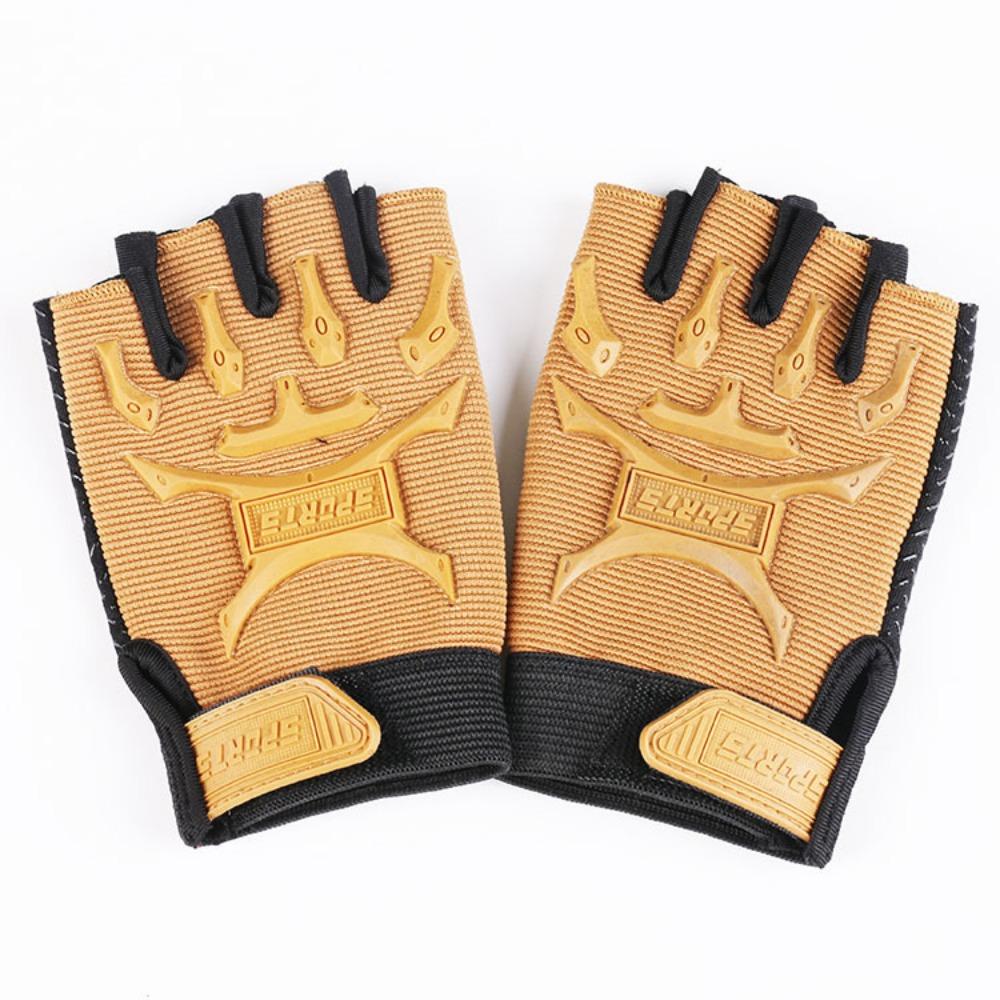 New spring and summer outdoor tactical riding gloves men's and women's motorcycle half-finger sports fitness gloves children's gloves