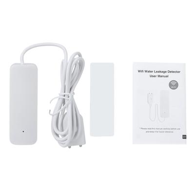 Smart Wifi Wireless Water Leakage Alarm Overflow Flood Level Leaks Detection Notifications Work