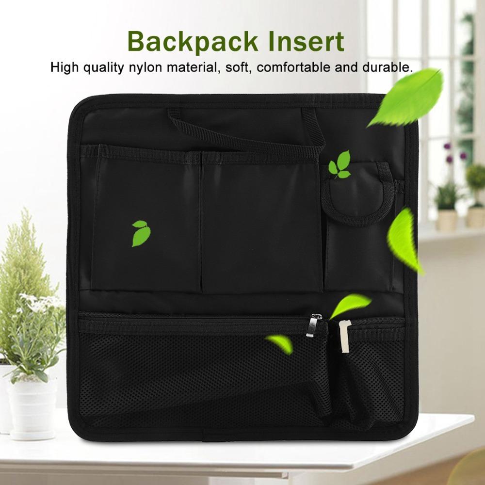 Mesh Pouch Storage Bag Multi-Pocket Travel Organizer Organizer Bag Portable Bag Travel Use