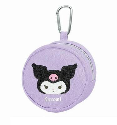 Sanrio Kuromi Round Mini Pouch Mofumofu