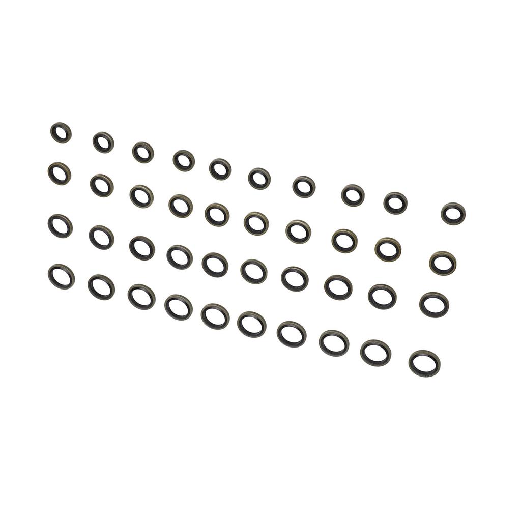 40 Pcs Banjo Bolt Fuel Sealing Washers 3918188 8mm 10mm 12mm 14mm Fuel Line Seals Plate Washers Replacement for Dodge Ram 2500 3500