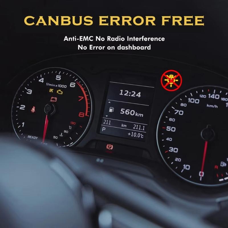 Pair  Direct Replacement LED Puddle Lamps Weatherproof Construction LED Ground Lighting Kit for XC70 MK3 C70 MK2