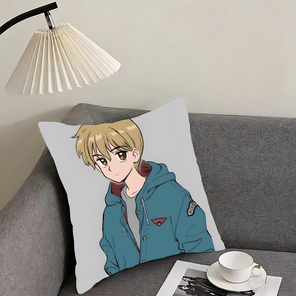 Kodomo no Omocha Anime Kissenbezug Wendbarer Plüschkissenbezug – Für Auto, Sofa, Schlafzimmer, perfekt als Geschenk.