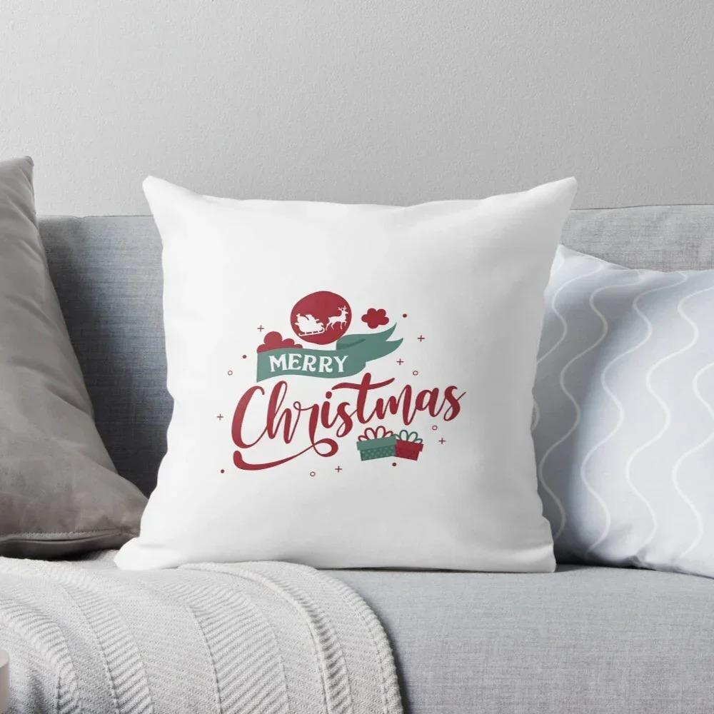 Merry Christmas Decoration Home Pillowcase Cushion Cover Tree Cartoon Modern Living Room Sofa Bed 45X45Cm