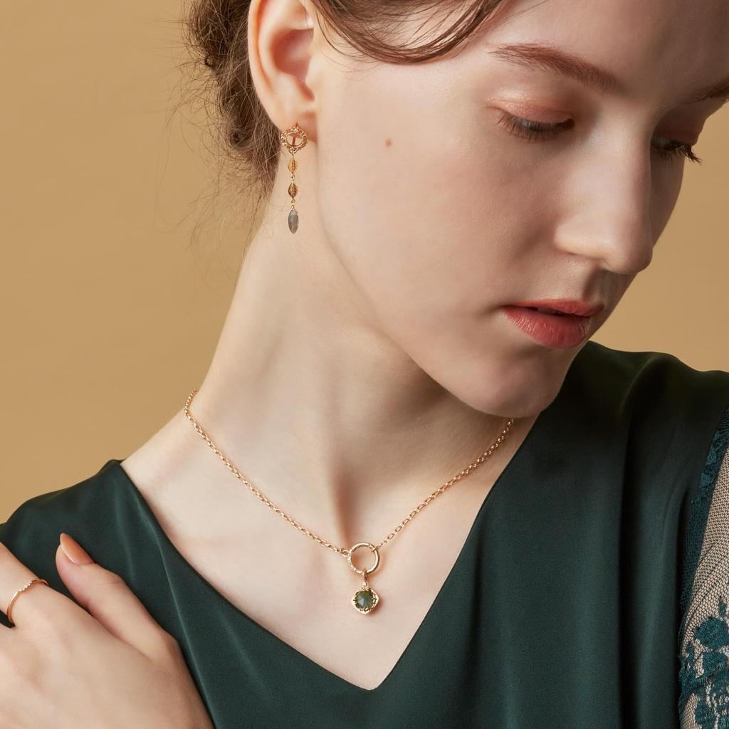 [Agate] [K10 Necklace]