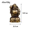 Copper Japan'S Black Sky God Of Wealth Desk Decorations Vintage Brass Home Decor Ornaments Crafts Vintage Handmade Figurines