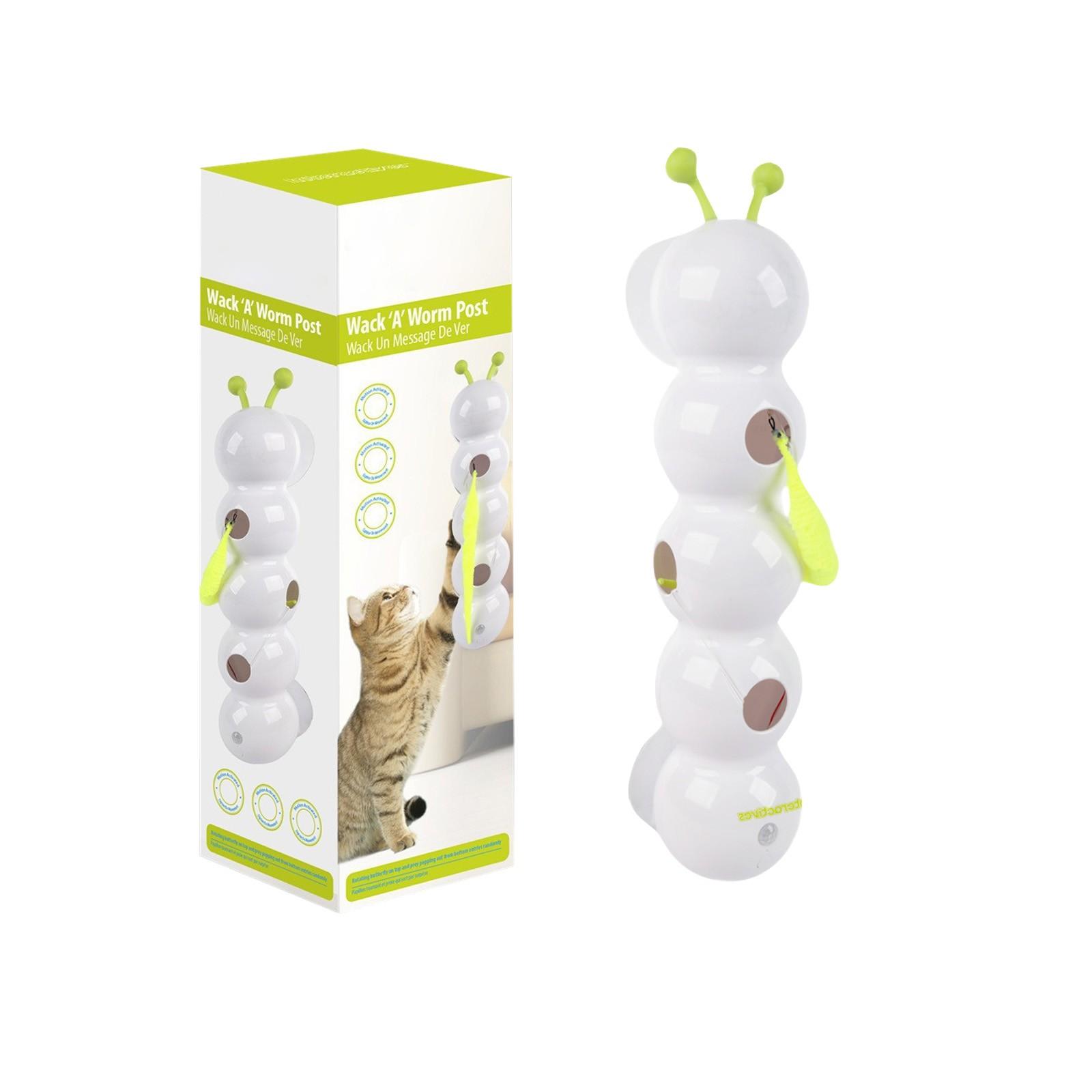 

Caterpillar Toy, An Electric Self-entertainment And Stress-relieving Gadget With Suction Cups, An Interactive Smart Pet For Playing With Cats