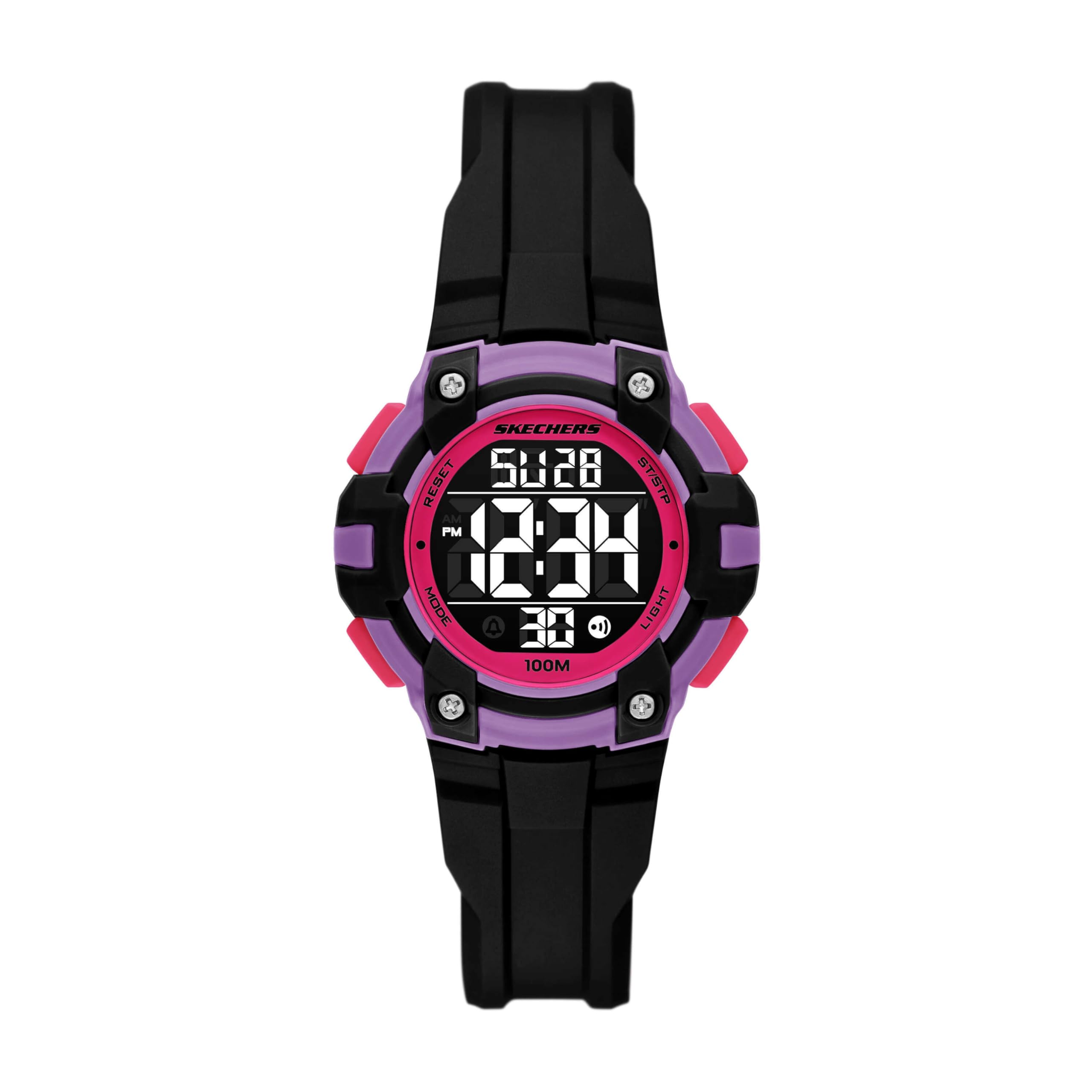 Skechers ANOKA SR2148 Black Women s Watch, чёрный