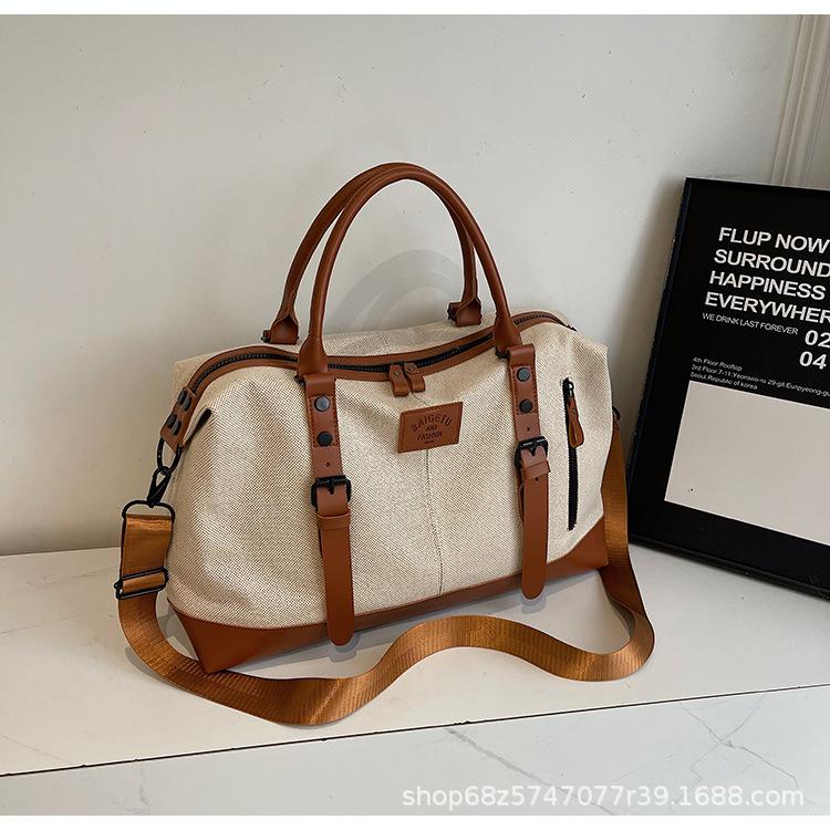 2025 New Large-capacity Short-distance Handbag Sports Fitness Yoga Shoulder Bag Light Business Messenger Bag