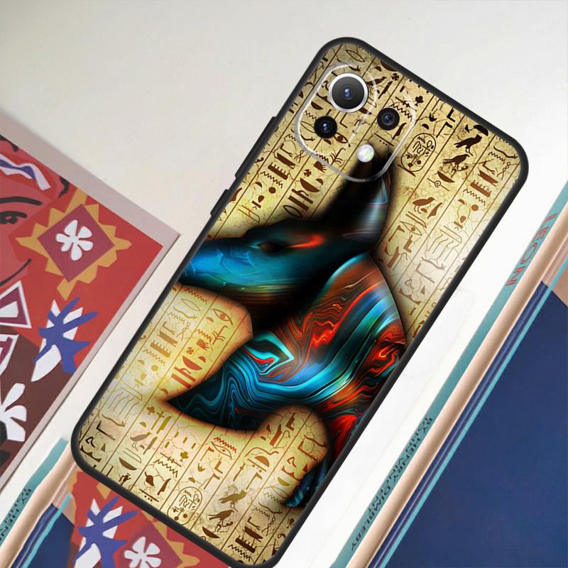 Anubis Egyptian God For Xiaomi 15 Ultra 14 13T 14T 15T 17 Pro Max Case For POCO X7 Pro X5 X6 F5 F6 F7 F8 Ultra