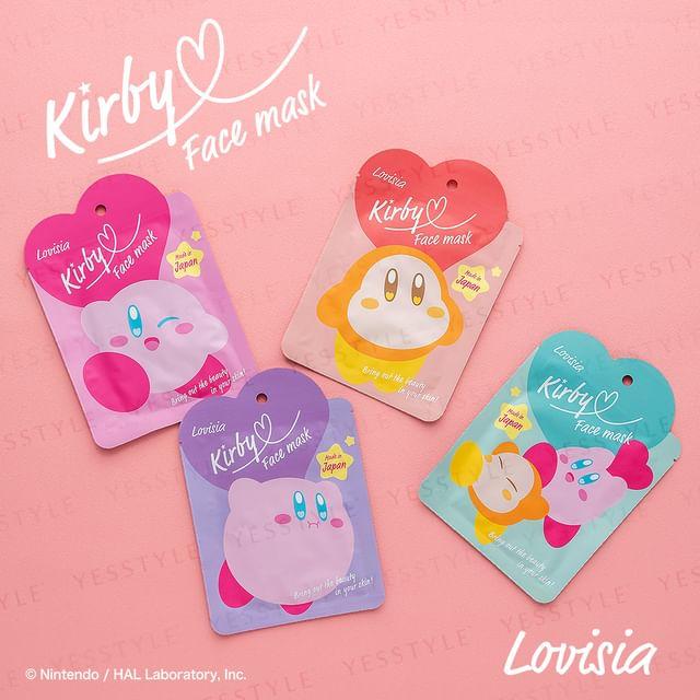 Lovisia - Kirby of the Stars Face Mask 04 Kirby & Waddle Dee - 1 pc