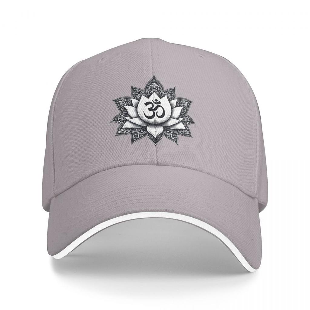 Om Yoga Lotus Flower Buddhist Lotus Meditation Baseball Caps Snapback Baseball Hats Casual Casquette Outdoor for Men And Women