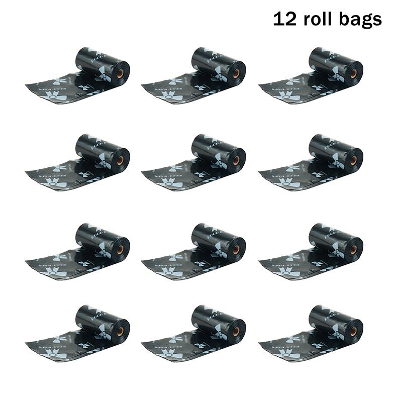 

180 штук Очень плотные Непротекающие Пакеты для какашек - Яркие Розовые и Фиолетовые Дизайны, Высококачественные Полиэтиленовые Мусорные Пакеты для Собак