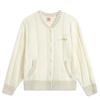 AMBV036-1 Women's Rich In Fortune Series Knit Cardigan Cream White