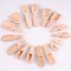 Solid Wood Tea and Bath Salt Spoon Set - Small Wooden Accessories