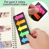 Stationery Office Supplies Tab Strip Key Points Paster Sticker Sticky Notes Index Flags Memo Pad