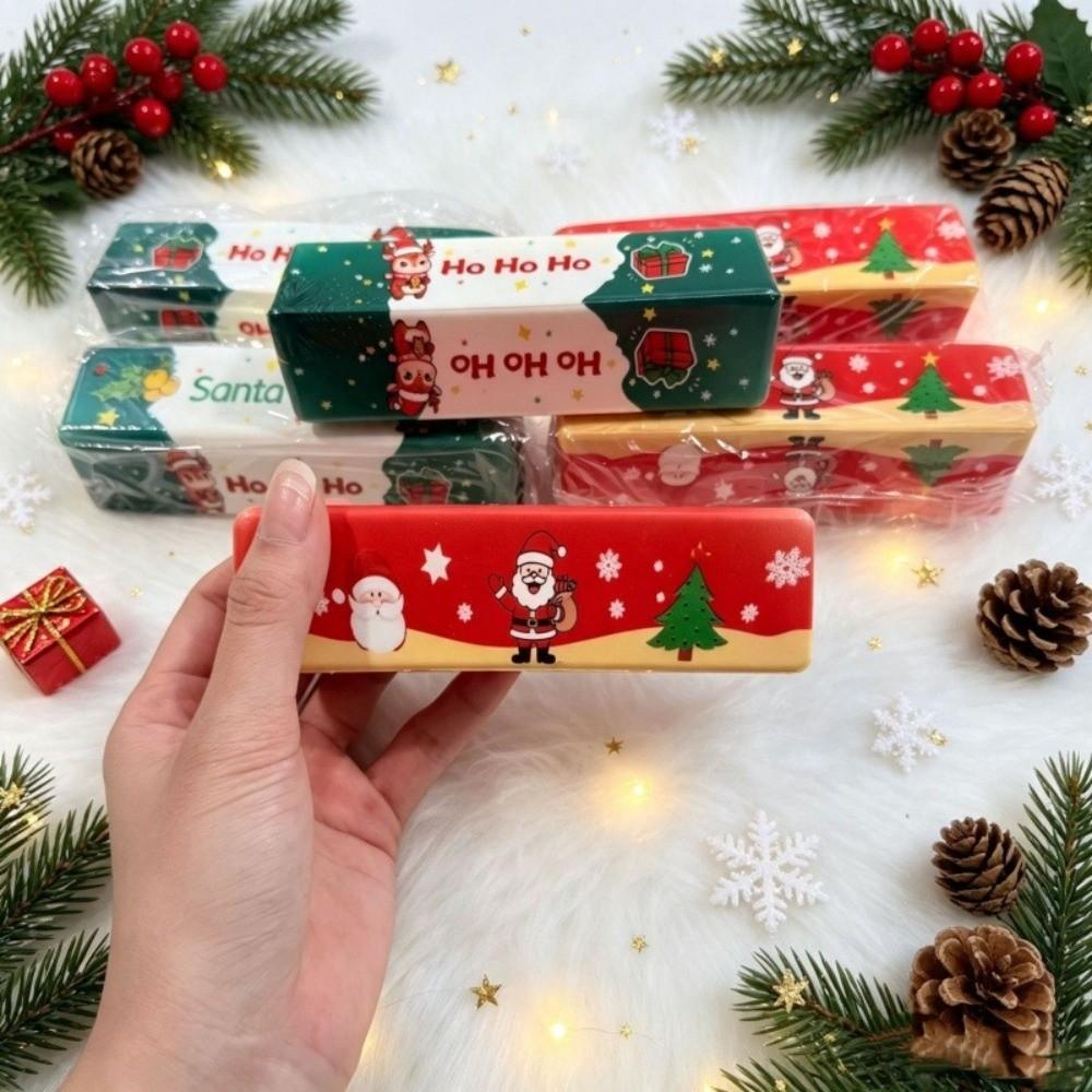 Christmas Theme Slow Rebound Butter Stick Squishy Fidget Decompression Toy Christmas Gift