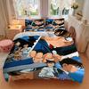 Detective Conan Mystery Print 3Pcs Bedding Setduvet Cover With 2 Bedropillowcase Home Birthday Gift