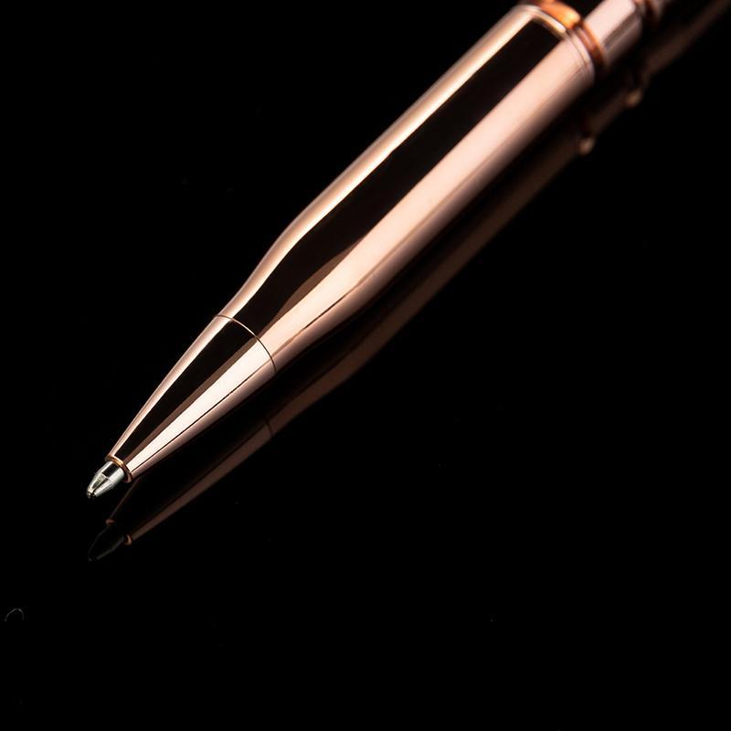1pc Luxury Heavy Feel Metal Ballpoint Pens School Business Office Signature Roller Pen Writing Student Stationery Supplies