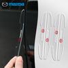 4Pcs Car Door Transparent Bumper Strip Stickers for Mazda 2 3 5 6 CX5 CX9 CX7 CX4 CX3 CX30 MX5 MX3 BK NC ER GH Auto Accessories