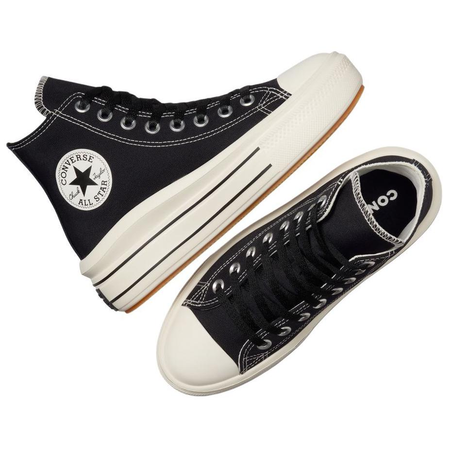 Converse ALLSTAR CTAS MOVE HI bequeme und vielseitige High-Top-Canvas-Schuhe für Damen in Schwarz und Weiß