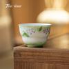 Handbemalte Trauben-Teetasse Kürbis-Tassen Hohe Teetasse Unterglasurfarbe Teetassen Einzelne Tasse Kung Fu Tee-Set Teetassen Puer-Hersteller