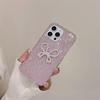 Luxury Full Rhinestone 3D Bow Phone Case, Shockproof Bling Cover for IPhone 17 16 Pro Max 13 12 11