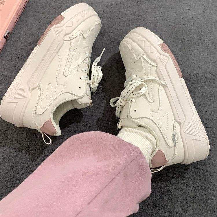 

Флисовые кеды женские 2025 осень и зима новая платформа хлопковые туфли теплые маленькие белые туфли универсальная повседневная спортивная обувь 40 розовый