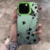 Colorful Ink Painting Poker Line Pattern Phone Case For iPhone 17 17 Air 16 15 14 13 12 11 Pro Max Mini XS XR 8 7 Plus Air Cover
