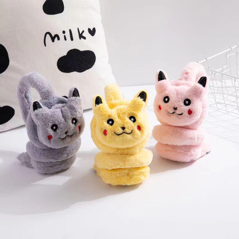 Children's Winter Cartoon Ear Muffs - Warm, Anti-Freeze Ear Protection for Boys and Girls