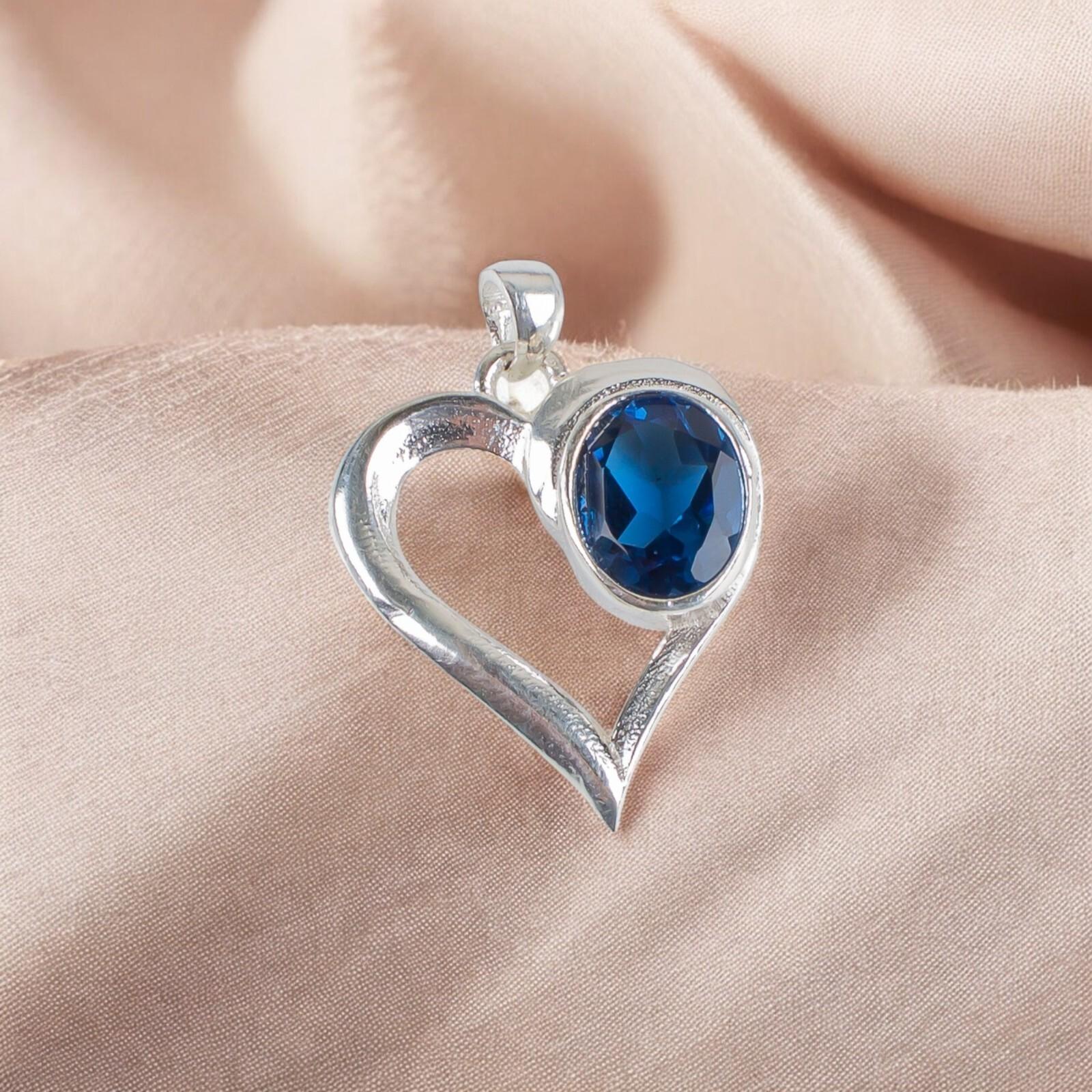 

Dainty London Blue Topaz Gemstone 925 Sterling Silver Jewelry Women s Pendant CP-5-2