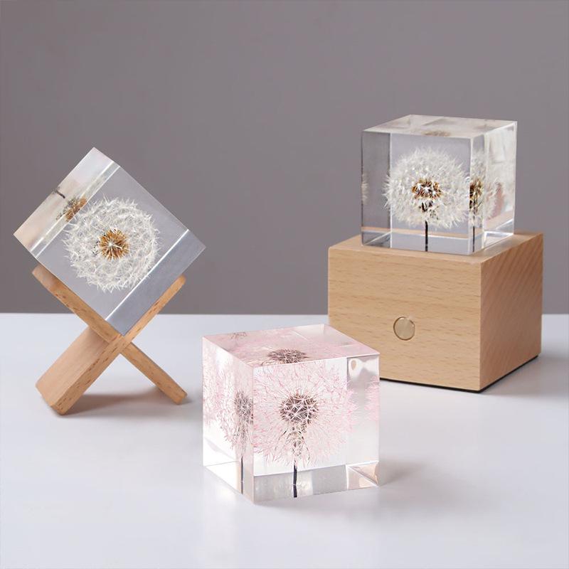 Multi-Size Cube Crystal Glue Mold: Anti-Deformation DIY Mirror Square Ornament Mold