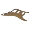 Gitarrenschlagbrett Aluminiumlegierung Kratzschutz HSH E-Gitarre Schlagbrett Pickguard Bronze