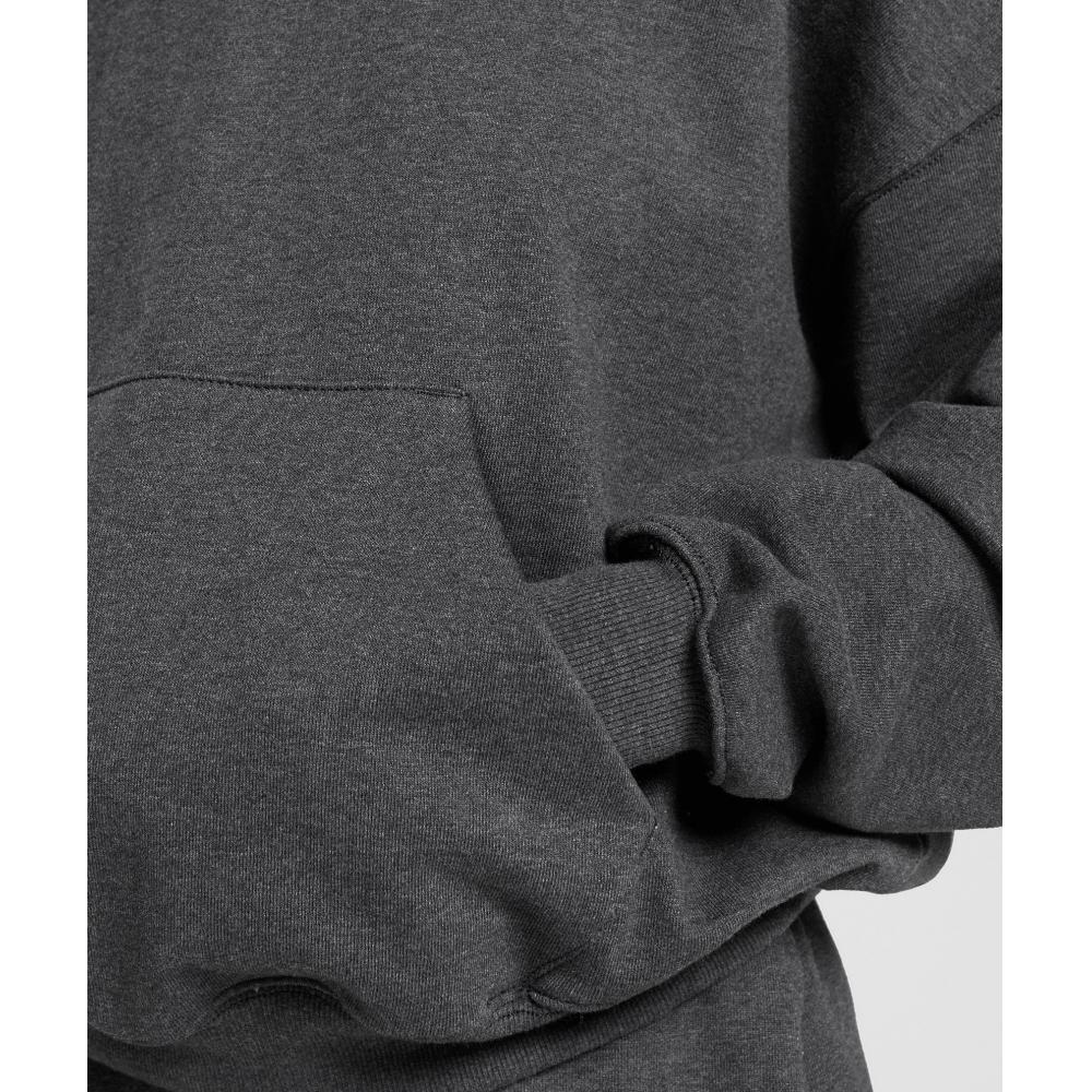 Gymshark Rest Day Sweats 1 2 Zip Pullover Black Core Marl B3a9j Bbbc