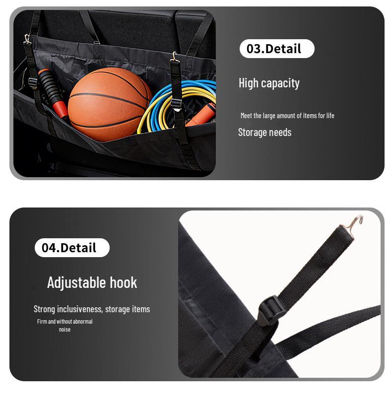 Portable Oxford Cloth Car Trunk Storage and Hanging Tool Bag