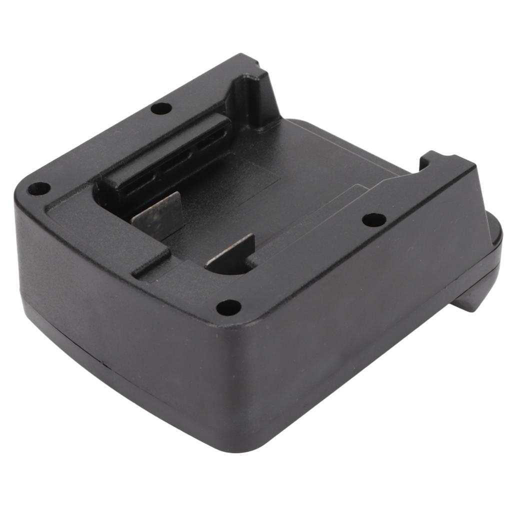 Elektrowerkzeug-Akku-Konverter, stoßfest, schwarz, 18 V, Verwendung von ABS-Material, elektrischer Batterieadapter