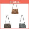 Crossbody Chain Strap Large Purse With Soft Pu Material Ideal For Casual Outings