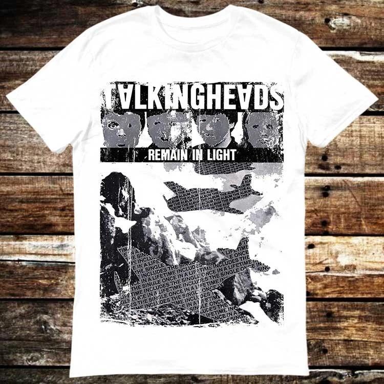 Talking Heads Remain In Light Постер Футболка 6202 XL