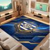 Queens Park Rangers Football Print Crystal Velvet Rug, Comfortable Water Absorbent Non Slip Indoor Floor Carpet