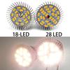 18LED 28 LED yellow or red blue light Grow Bulb E27 Hydroponic Growth Light Full Spectrum Sunlight Flower Plan Growing Lamp