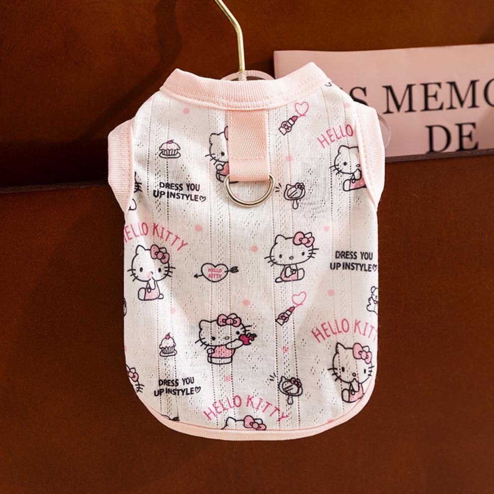 Mesh vest summer thin small dog bichon teddy pet dog dog clothes