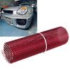 Car Front Center Grid Grille Rhombic Mesh Stable Structure Aluminum   Fit for Cars