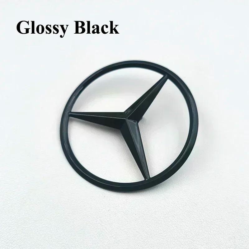 3d ABS Black Rear Trunk Star Logo For Mercedes Benz W203 W204 W205 W212 W213 W176 W177 W222 W223 W117 W246 X156 X253 Accessories IB2