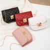 Korean Style Embroidered Buckle Square Bag - Women's Winter 2023 Crossbody Shoulder Coin Purse