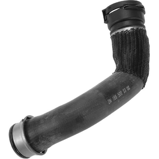 Radiator Coolant Hose No.A1665005300 Upper Coolant Water Hose Pipe for Mercedes-Benz GL550 2013-2016 for Mercedes-Benz GLS550 2017-2019 Rubber Black