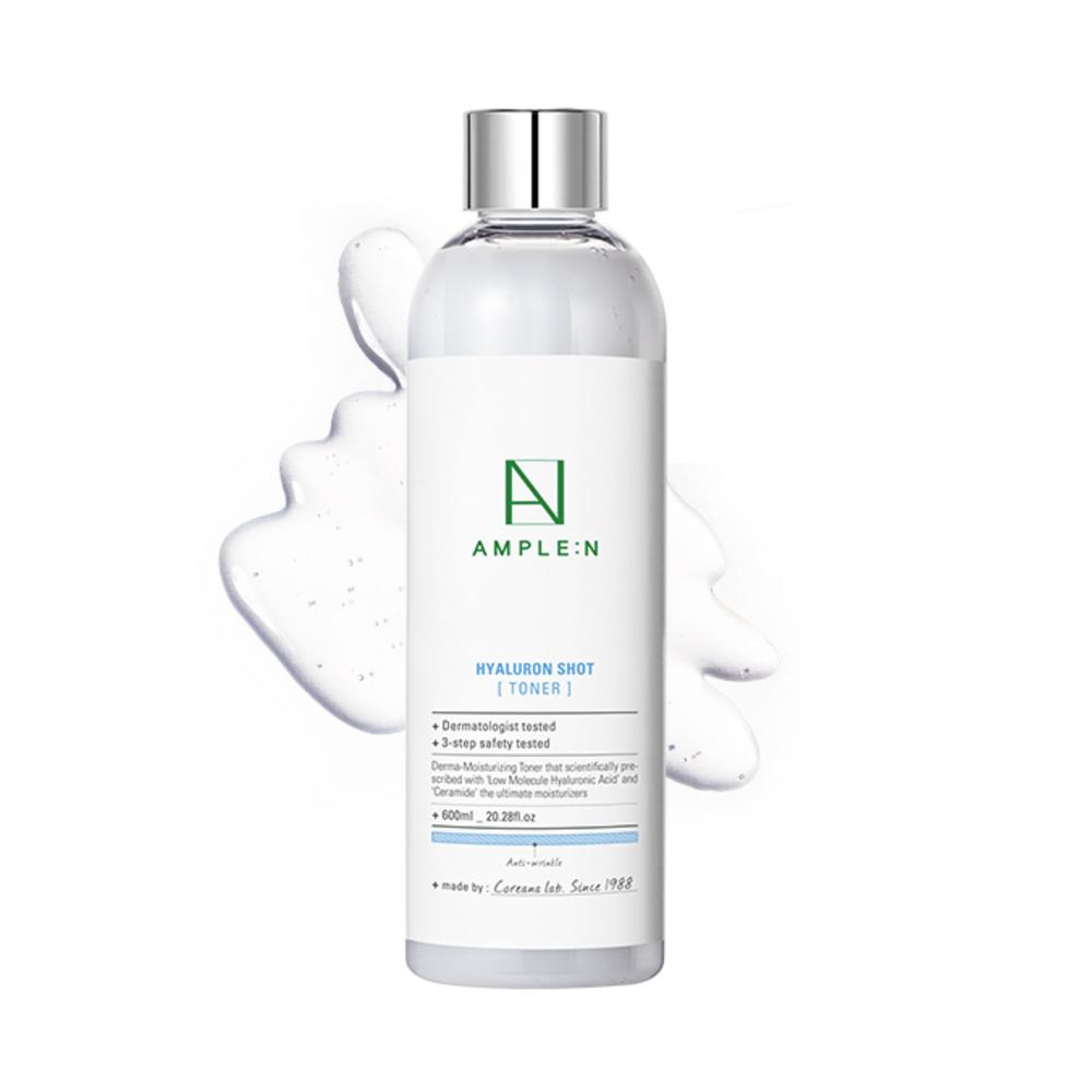 Koreana Ampoule N Hyaluronic Shot Toner Large Capacity, 1 Ea, 600ml