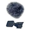 Small Reusable Plush Cover Camera Accessory for Camera Builts In Microphones Mounted On Hot Shoe Blocking Wind Noise