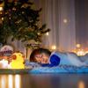 Lovely Capybara Silicone Table Nightlight, Warm Glow, Soft Touching Control USB Charging for Kids Room