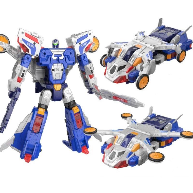 4 ÎN 1 Carbot Hypercops Transformare Robot în Mașină Jucării Figurine de Acțiune Deformare Mașină Jucărie Avion pentru Copii Cadou